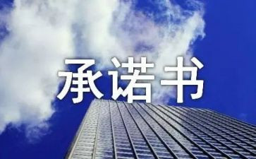 工厂安全承诺书7篇
