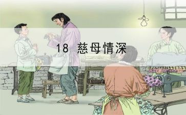 慈母情深书读后感参考8篇