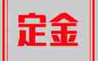 定金合同模板8篇