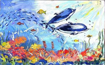 我的画作文300字优秀5篇